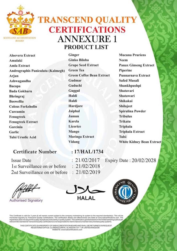 HALAL CERTIFICATE