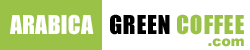 Arabica Green Coffee Beans Logo